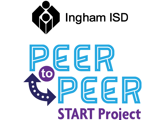 Ingham ISD & START Peer to Peer Logo